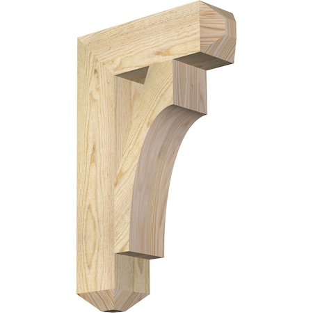 Ekena Millwork Westlake Craftsman Rough Sawn Bracket, Douglas Fir, 4"W x 14"D x 22"H BKT04X14X22WTL04RDF